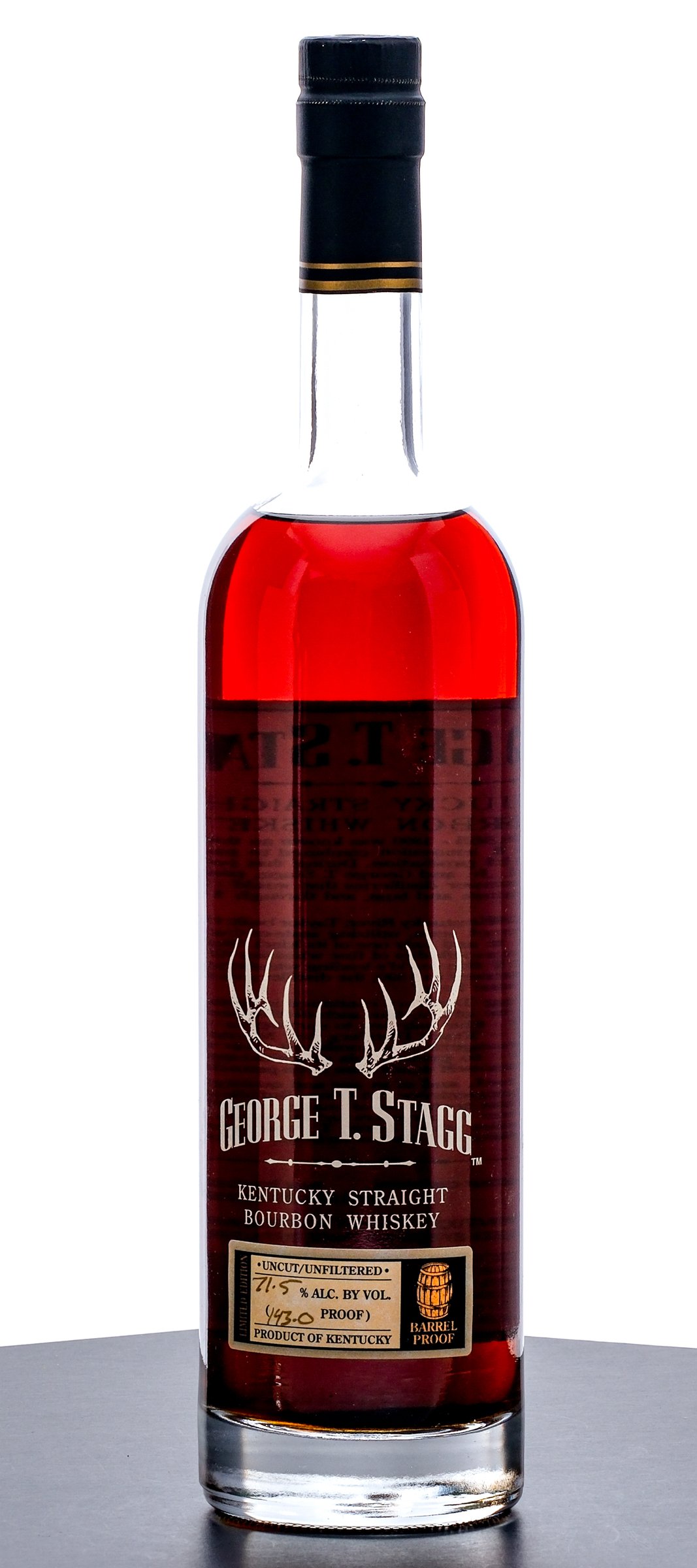 George T. Stagg 17 Year Hazmat Kentucky Straight Bourbon Whiskey (2010)
