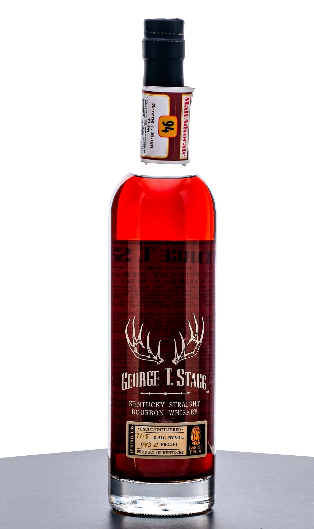 George T. Stagg 17 Year Hazmat Kentucky Straight Bourbon Whiskey (2010)