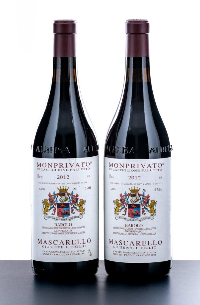 Giuseppe Mascarello e figlio Monprivato Barolo 2012 Group (2 Bottles)