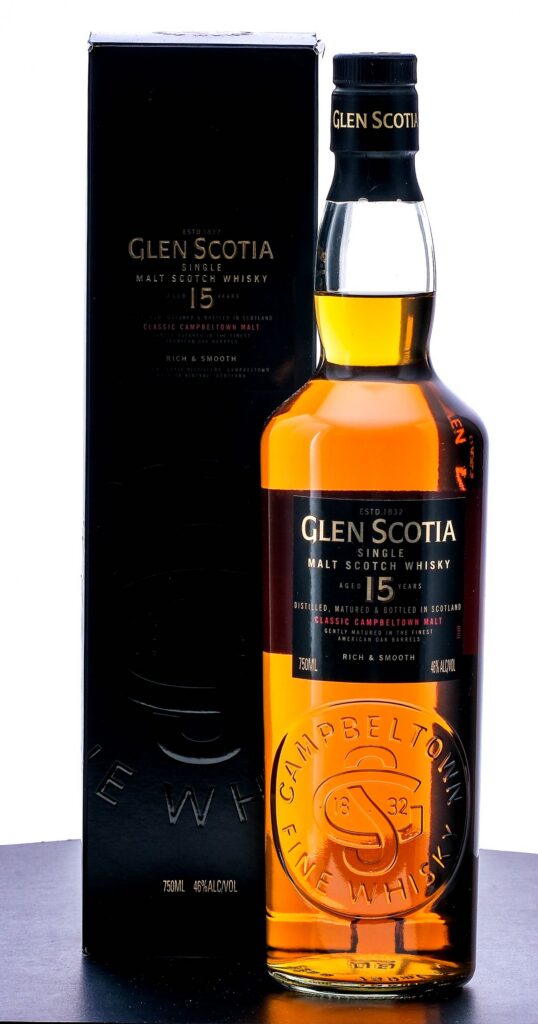 Glen Scotia 15 Year Single Malt Scotch Whiskey