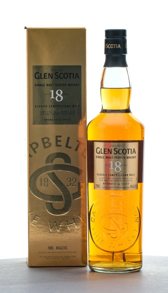 Glen Scotia 18 Year Single Malt Scotch