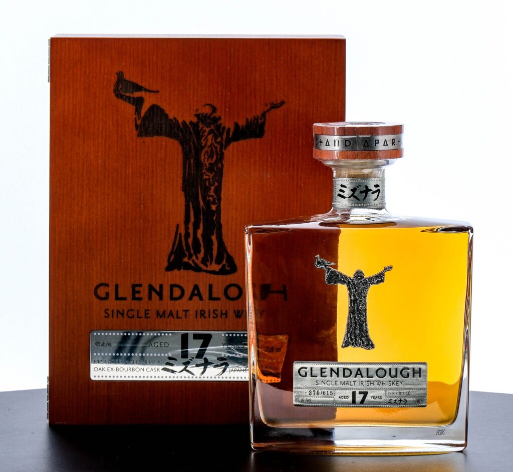 Glendalough 17 Year Old Mizunara Finish Single Malt Irish Whiskey