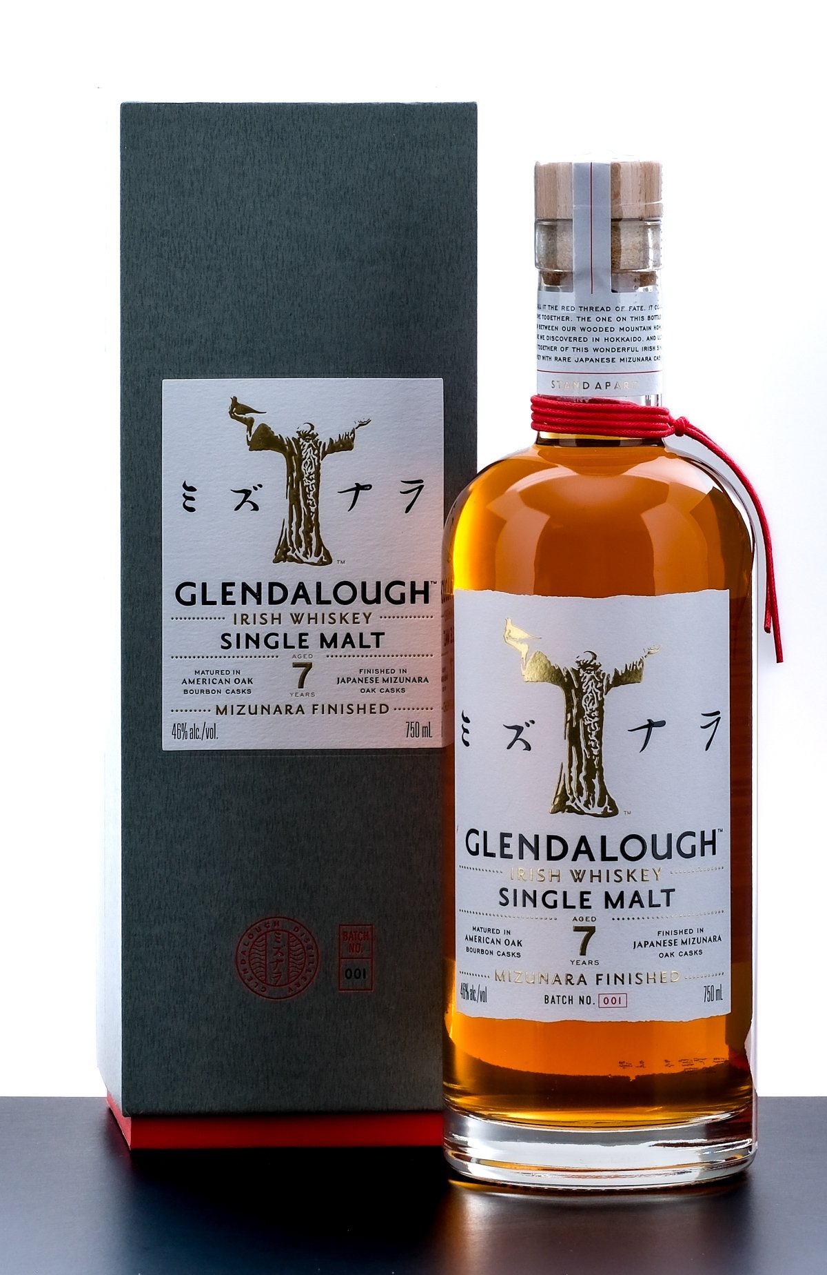 Glendalough 7 Year Mizunara Finished Single Malt Irish Whiskey Batch 1
