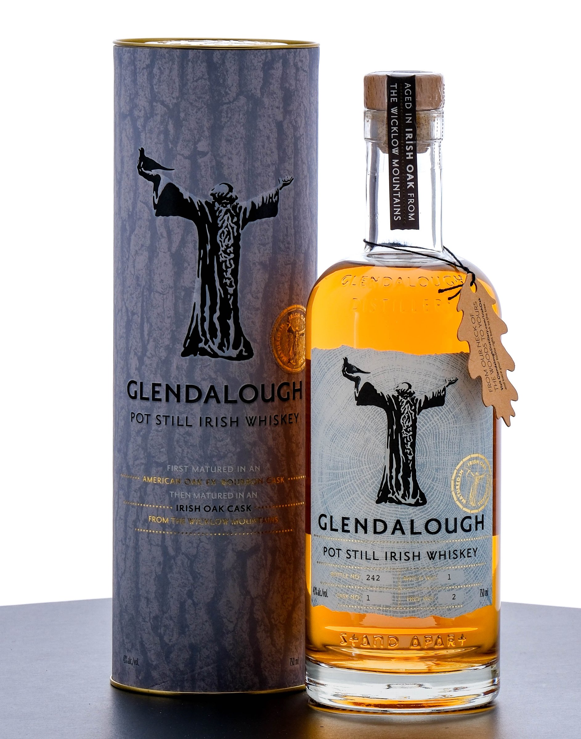 Glendalough Pot Still Irish Whiskey Oak