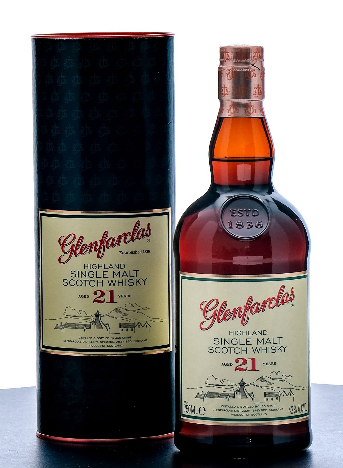 Glenfarclas 21 Year Highland Single Malt Scotch