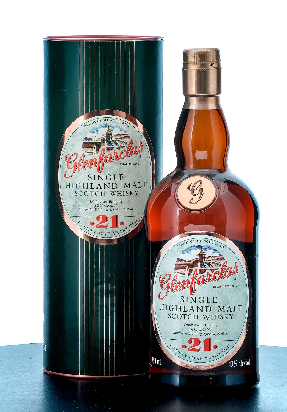 Glenfarclas 21 Year Highland Single Malt Scotch