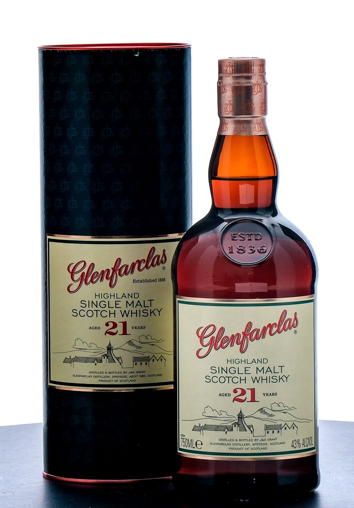 Glenfarclas 21 Year Highland Single Malt Scotch