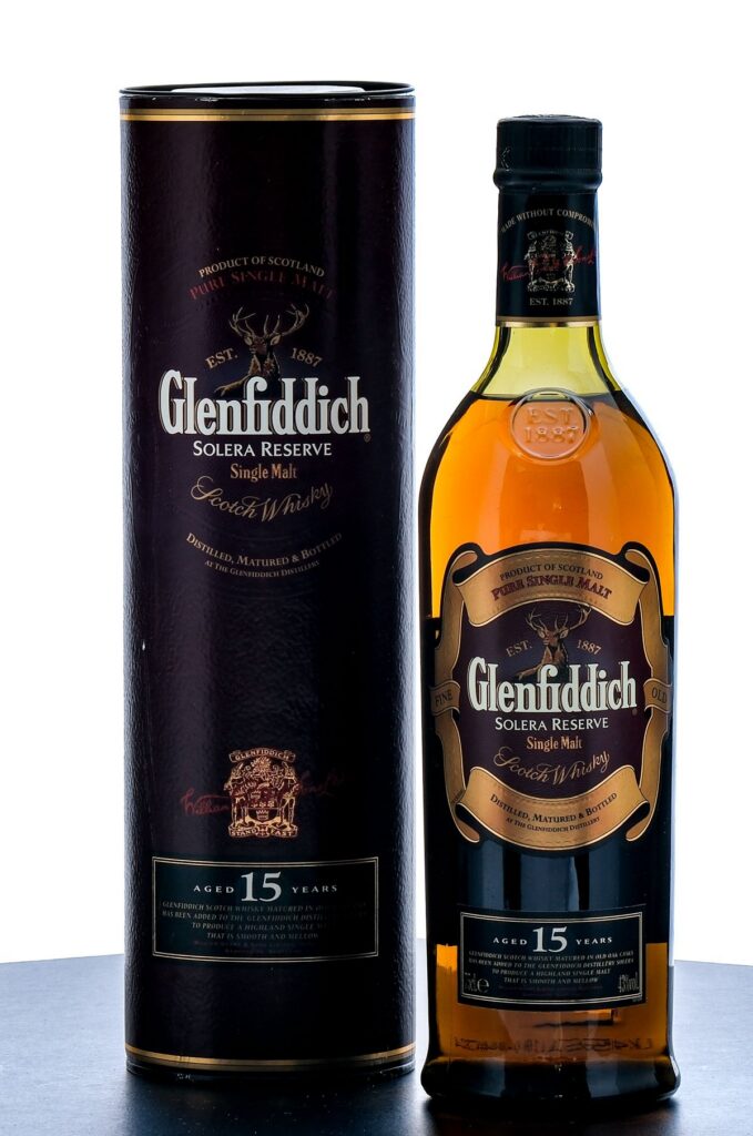 Glenfiddich Solera Reserve 15 Year Single Malt Scotch