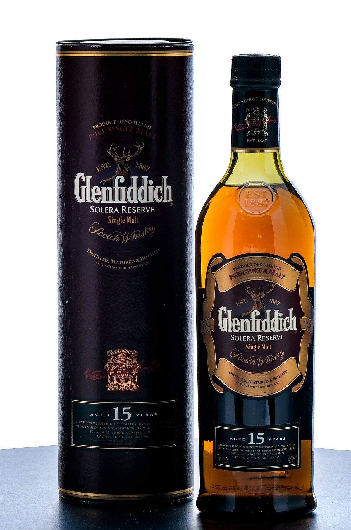 Glenfiddich Solera Reserve 15 Year Single Malt Scotch