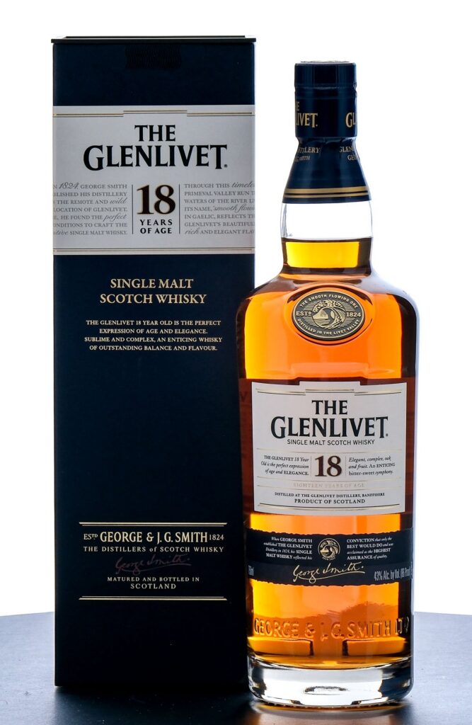 Glenlivet 18 Year Single Malt Scotch 2018