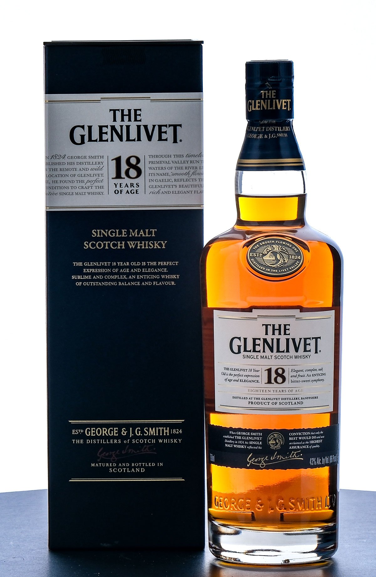 Glenlivet 18 Year Single Malt Scotch 2018