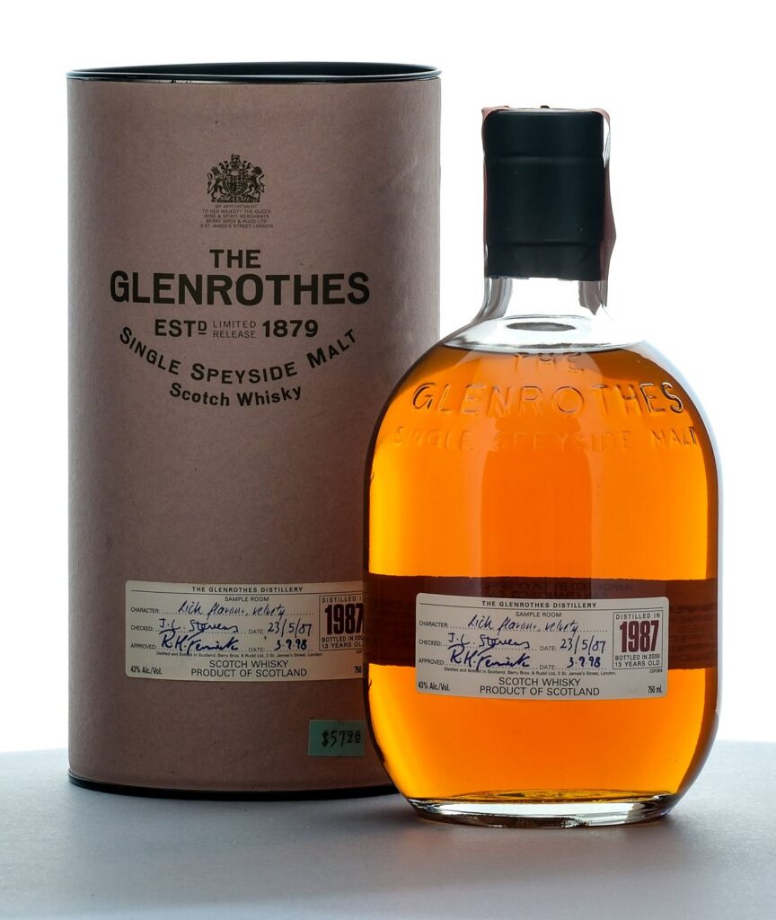 Glenrothes 13 Year Single Speyside Malt Scotch 1998
