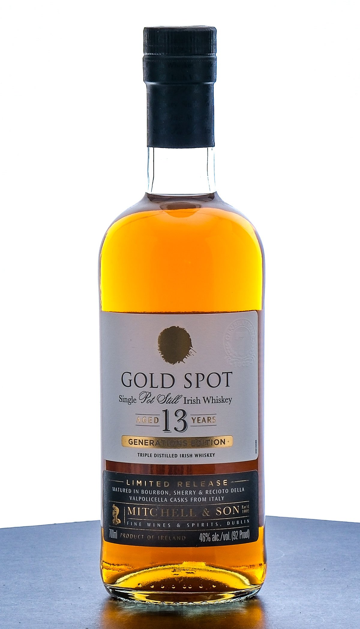 Gold Spot Limited Release Generations Edition year Irish Whiskey (2024)