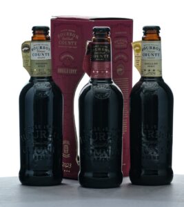Goose Island Bourbon County Brand Two-Year Stout x Angel's Envy/Macaroon Stout/Vanilla Rye Stout Group (3x Bottles)