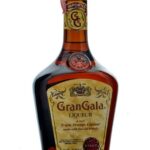Gran Gala Triple Orange Liqueur Made With Old Fine Brandy Vintage Bottle
