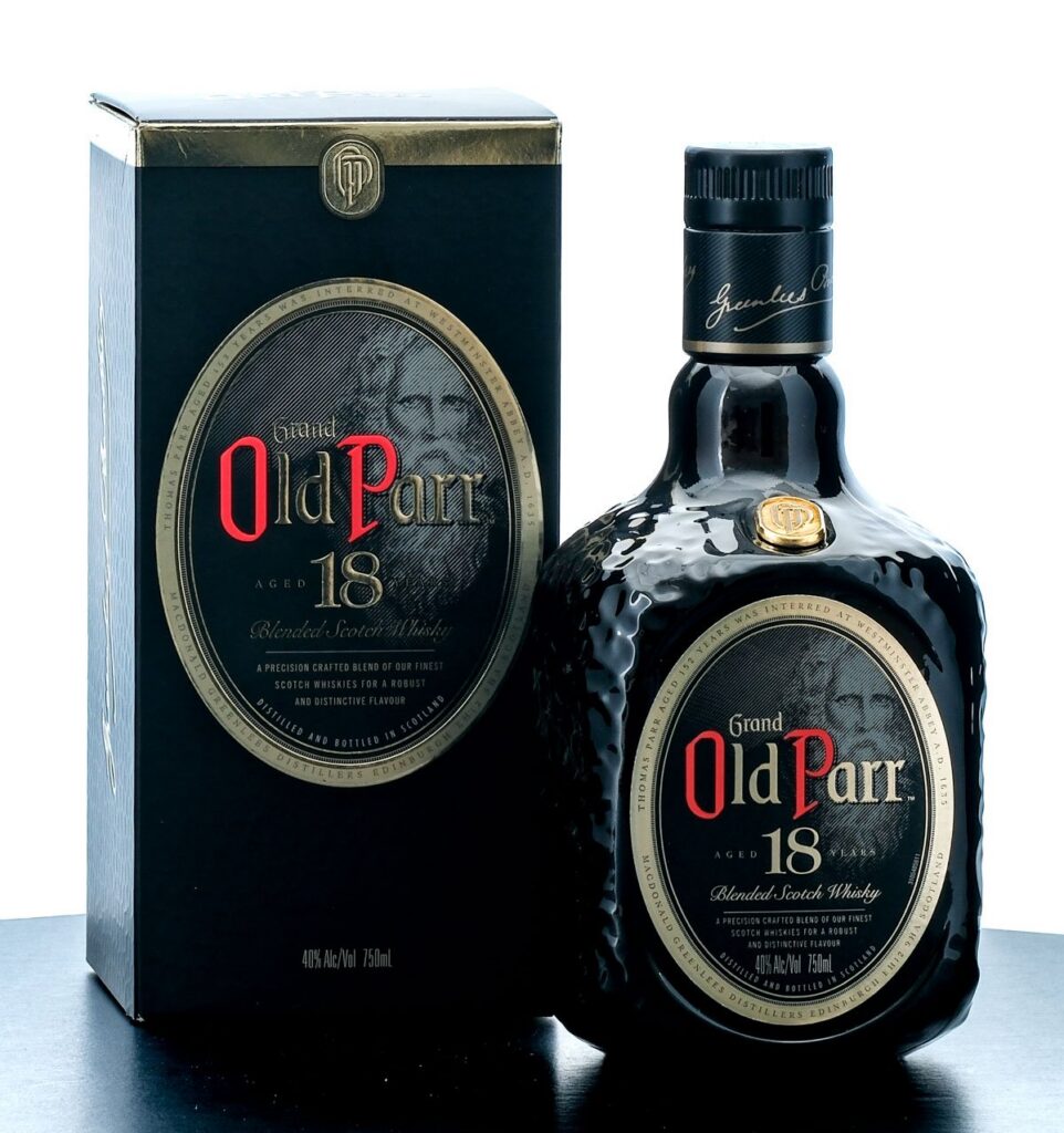 Grand Old Parr 18 Year Blended Scotch Whisky