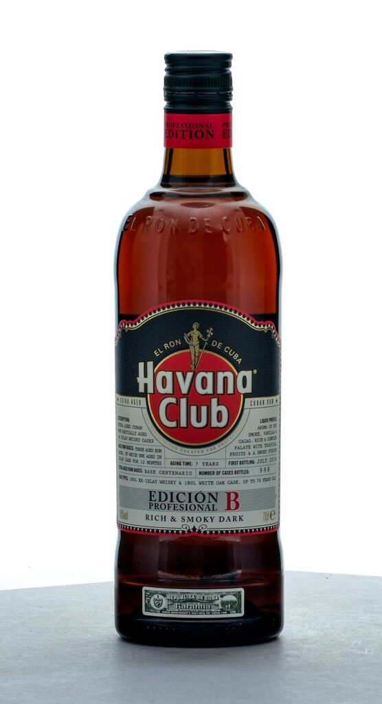 Havana Club Edicion Profesional B 7 Year Extra Aged Cuban Rum 2018 70cl