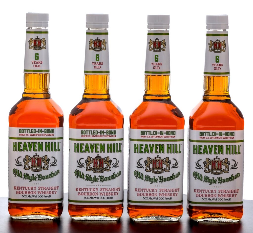 Heaven Hill 6 Year Old Style Straight Bourbon 2024 Group (4 Bottles)