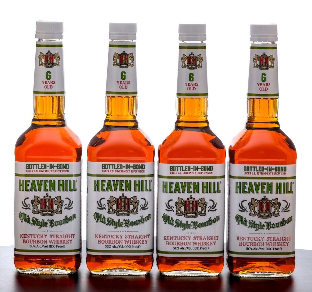 Heaven Hill 6 Year Old Style Straight Bourbon 2024 Group (4 Bottles)