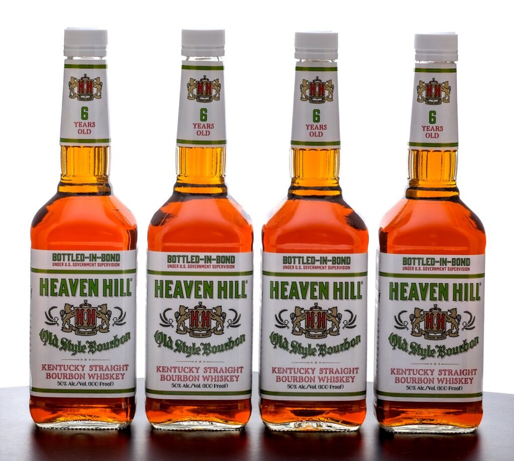 Heaven Hill 6 Year Old Style Straight Bourbon 2024 Group (4 Bottles)