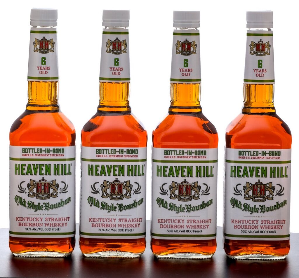 Heaven Hill 6 Year Old Style Straight Bourbon 2024 Group (4 Bottles)