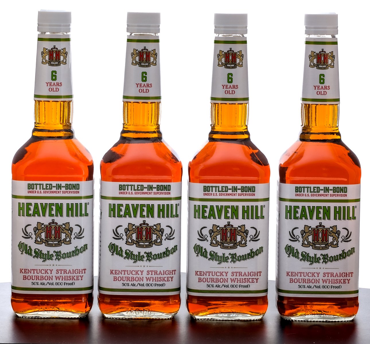 Heaven Hill 6 Year Old Style Straight Bourbon 2024 Group (4 Bottles)