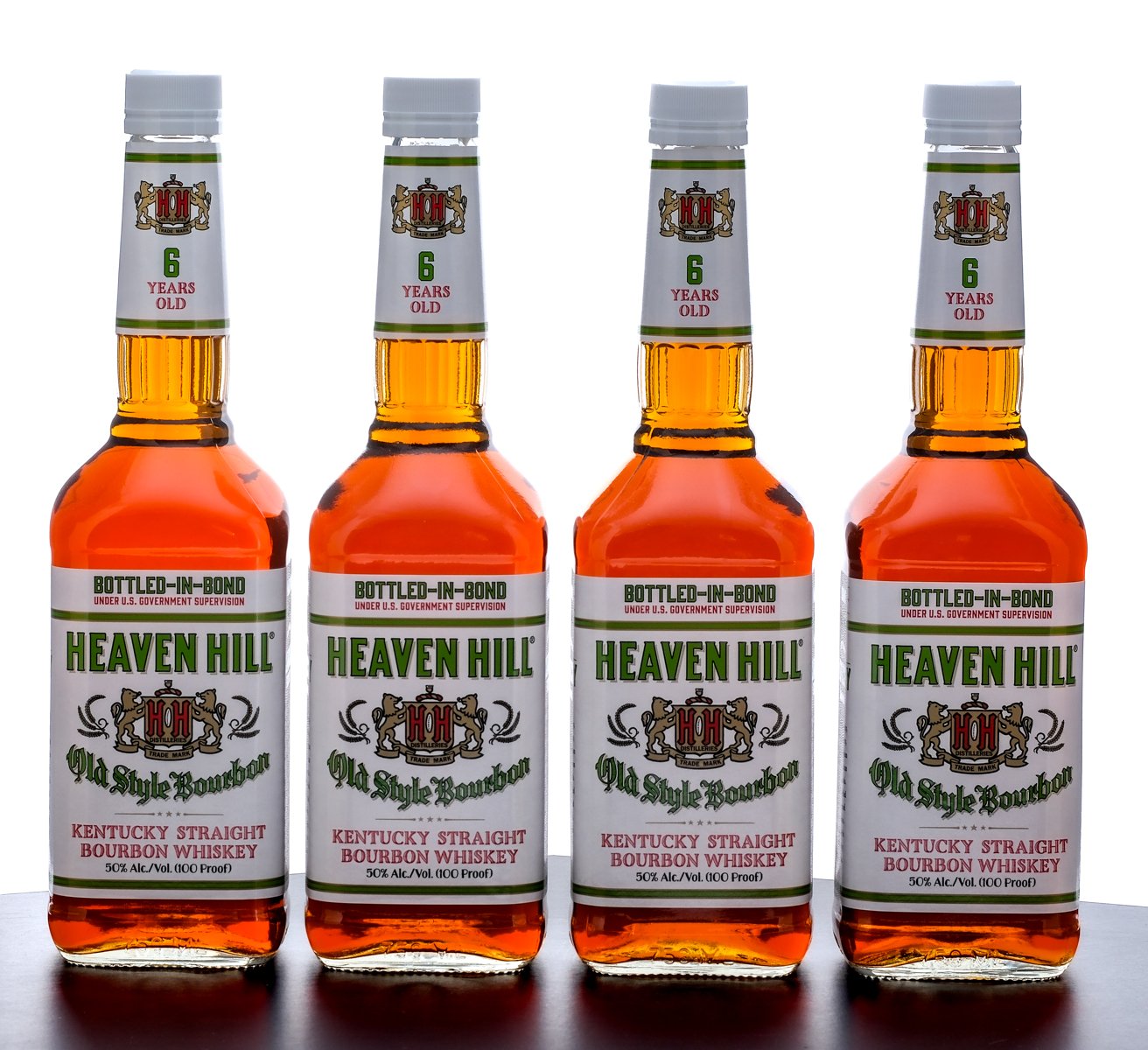 Heaven Hill 6 Year Old Style Straight Bourbon 2024 Group (4 Bottles)