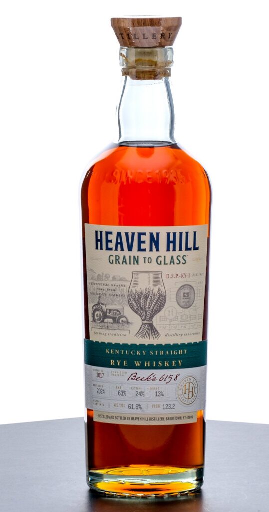 Heaven Hill Grain To Glass Straight Rye 2024