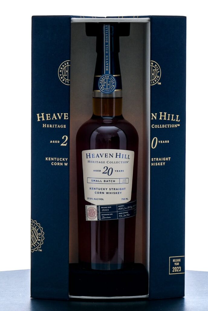 Heaven Hill Heritage Collection 20 Year Small Batch Corn Whiskey 2023
