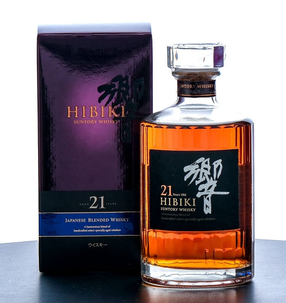 Hibiki 21 Year Blended Japanese Suntory Whisky