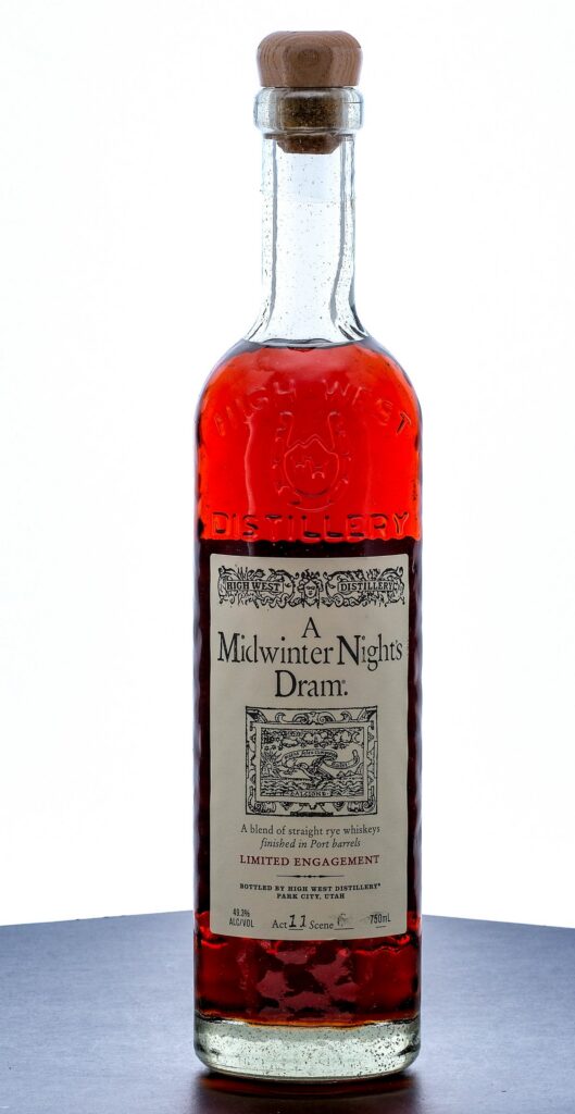 High West "A Midwinter Night's Dram" Limited Engagement Rye Whiskey Blend (2023)