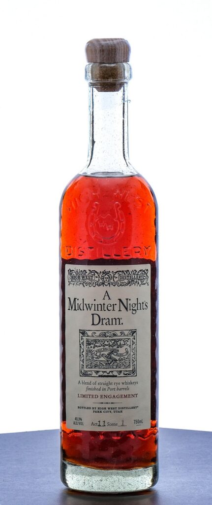 High West A Midwinter Nights Dram Rye Act 11 Scene 1