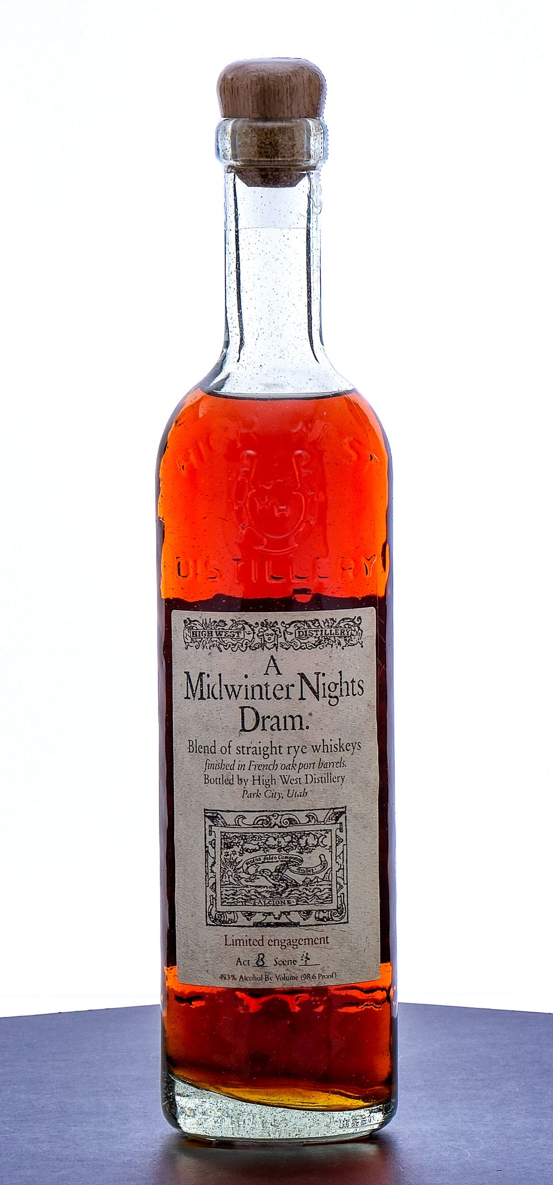 High West "A Midwinter Nights Dram" Rye Limited Engagement Act 8, Scene 4
