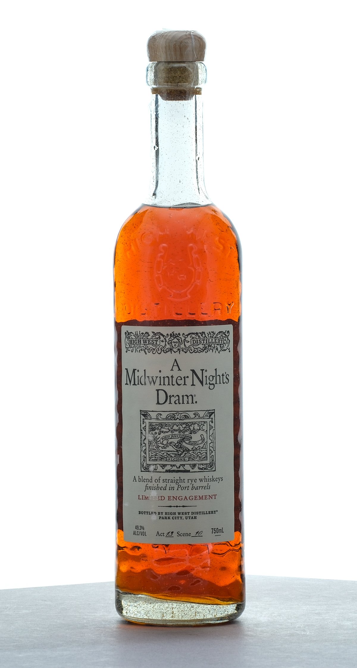 High West A Midwinter Nights Dram Straight Rye Act 13 Scene 10