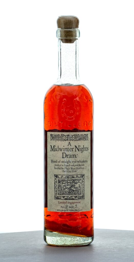 High West A Midwinter Nights Dram Straight Rye Whiskey Act 9 Scene 5