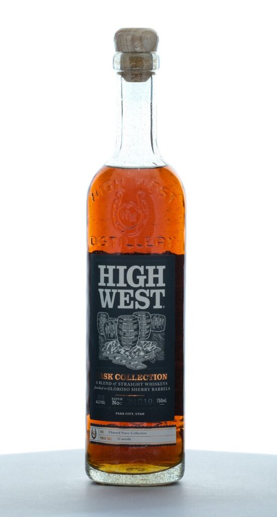 High West Cask Collection Charred Stave Collective Olorosso Sherry Barrel Finish Straight Bourbon Blend Batch No 24G19