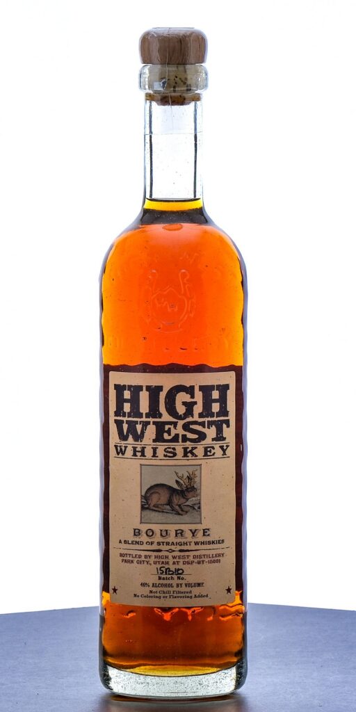 High West Distillery Bourye Blended Straight Whiskey Batch 15B10 2015