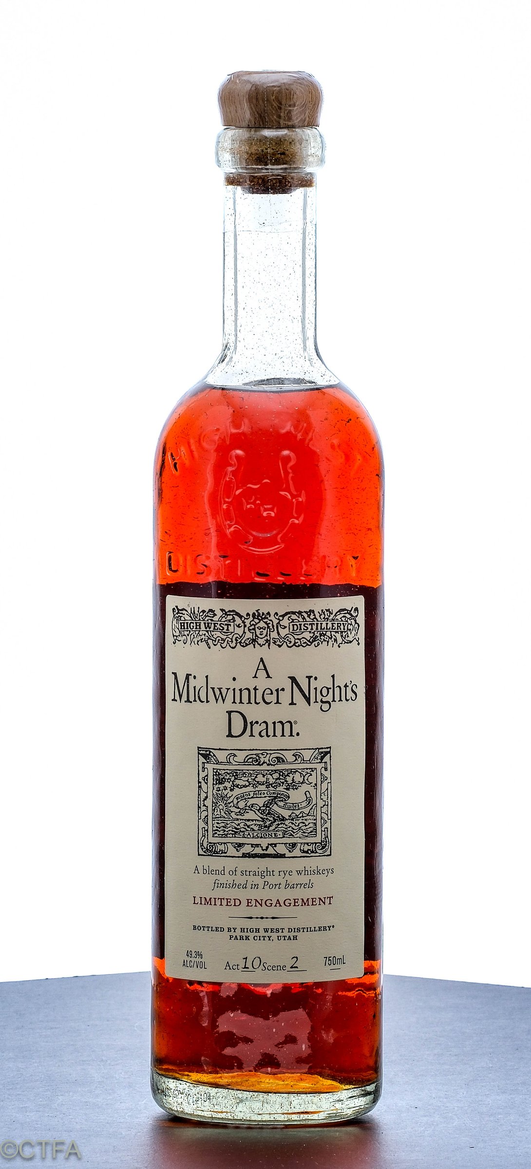 High West Distillery Midwinter Nights Dram Blended Rye Whiskey Act 7 Scene 5