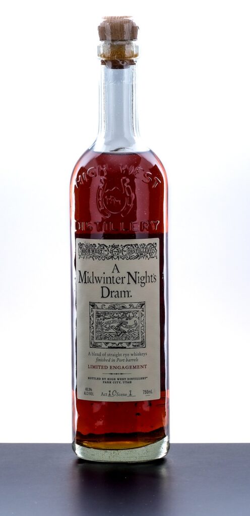 High West Midwinter Night's Dram Act 11, Scene 3 Rye Blend 2023