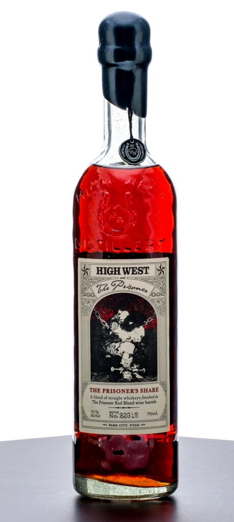 High West The Prisoner "The Prisoner's Share" Whiskey (2022)