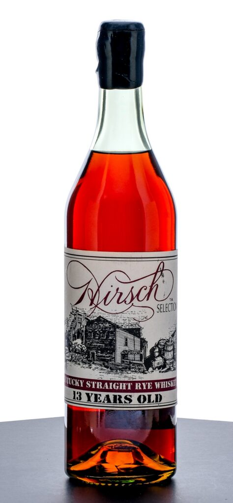 Hirsch Selection 13 Year Old Straight Rye Whiskey 1997 (Black Wax)