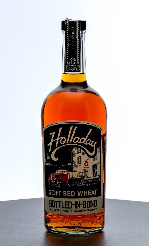 Holladay 6 Year Soft Red Wheat Bottled-in-Bond MO Straight Bourbon