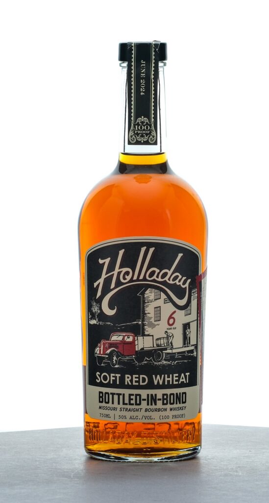 Holladay Soft Red Wheat 6 Year Bottled-in-Bond Straight Bourbon June 2024