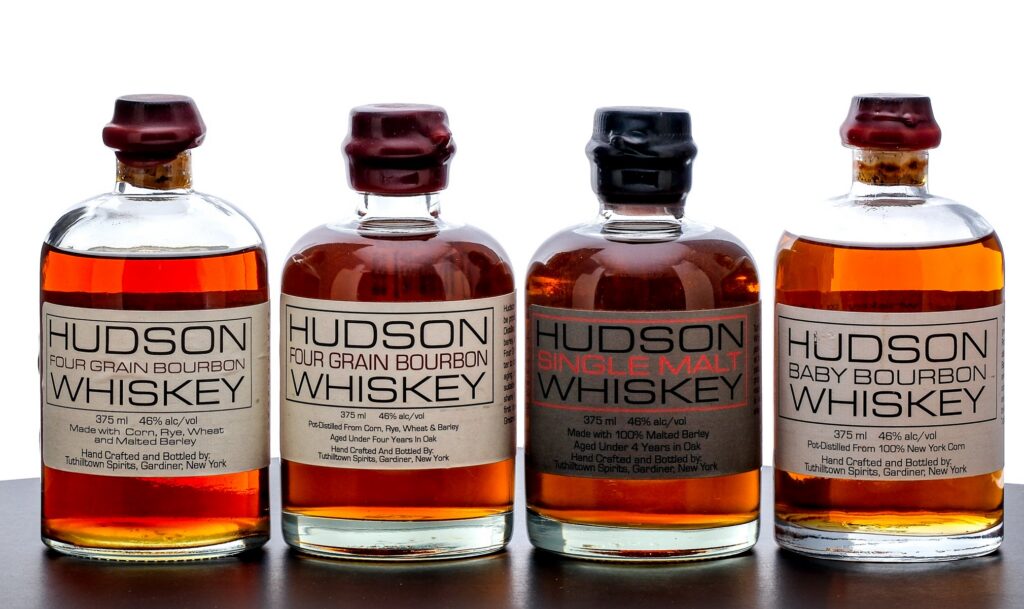 Hudson Whiskey Group 2007-2010 (4 Bottles)