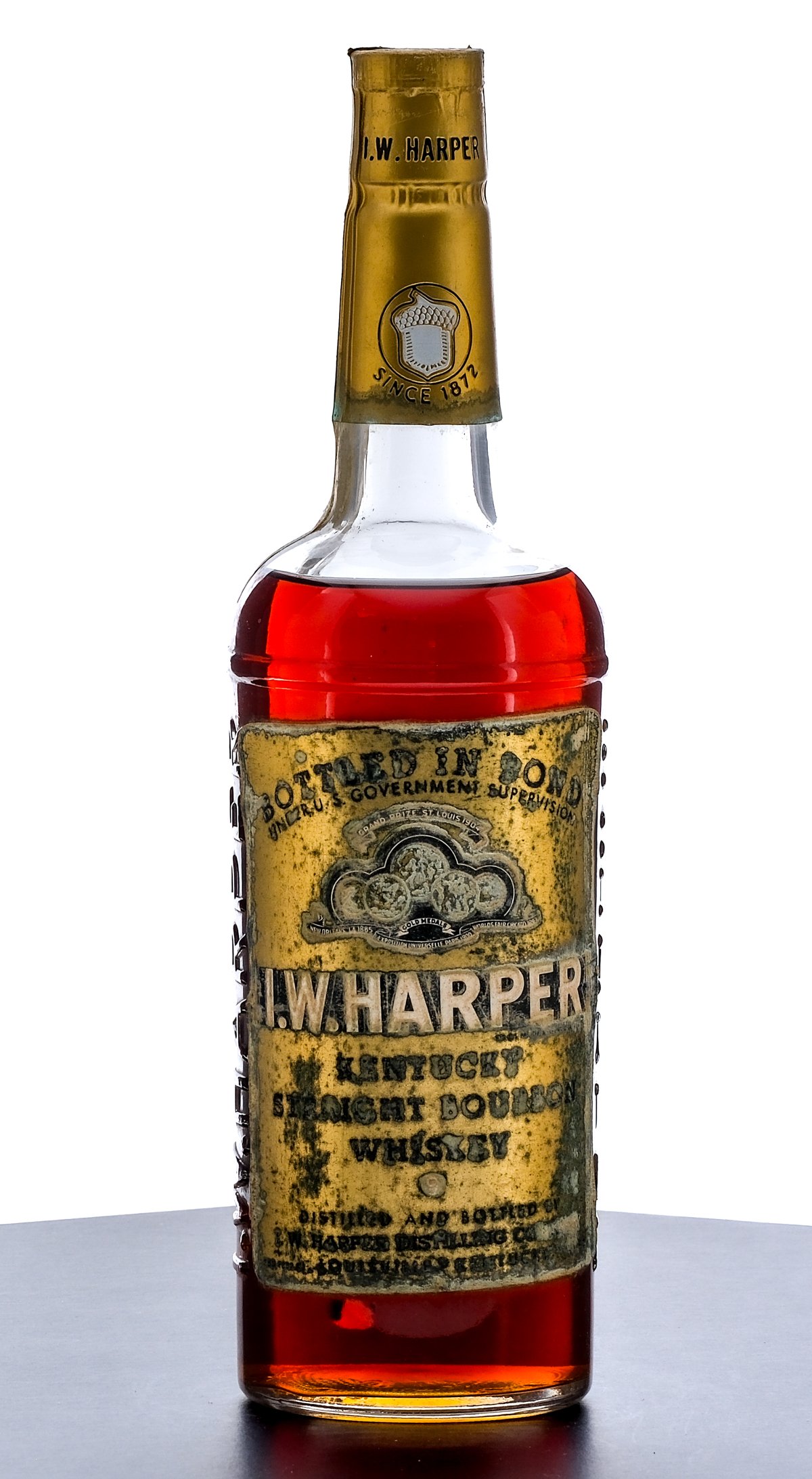 I.W. Harper Kentucky Straight Bourbon Vintage Bottle 1963