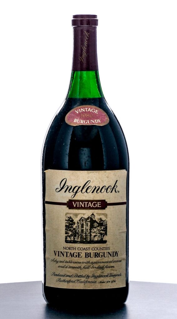 Inglenook Vintage Burgundy 1980 1.5 Liter Bottle