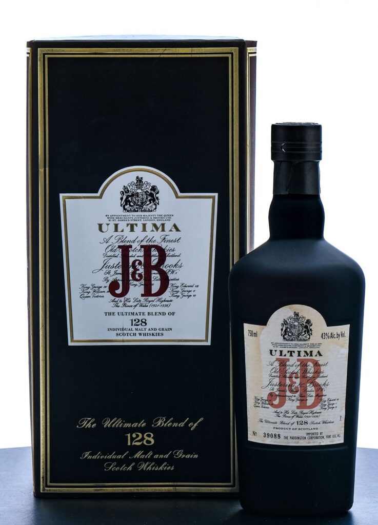 J&B Ultima Scotch Whiskey