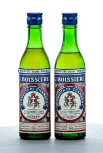 J. Boissier Vermouth de Chambery Vintage Bottle Group (2x 4/5 Pint Bottles)