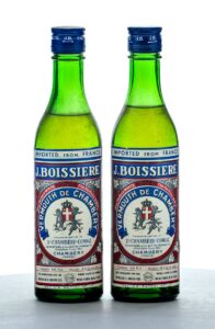 J. Boissier Vermouth de Chambery Vintage Bottle Group (2x 4/5 Pint Bottles)