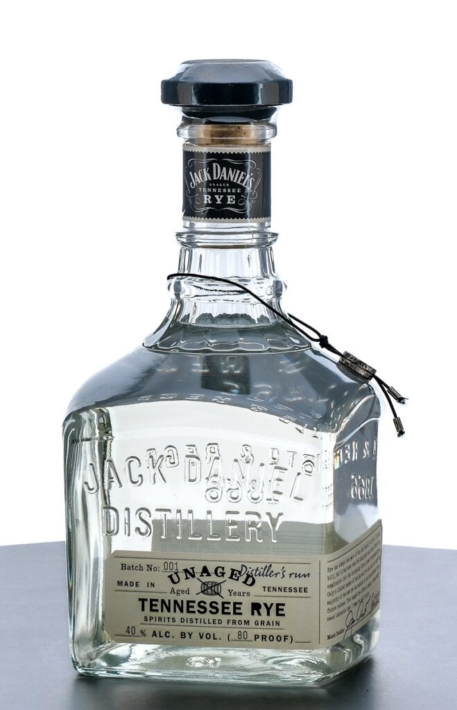 Jack Daniel Distillery Unaged Tennessee Rye 2012